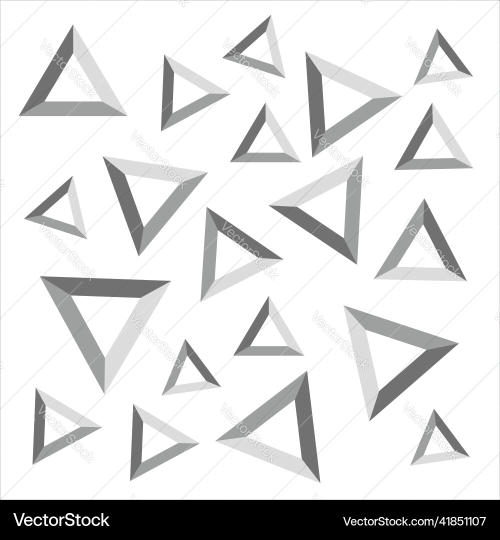 Abstract triangular background gray geometric Abstract triangular background gray geometric vector image