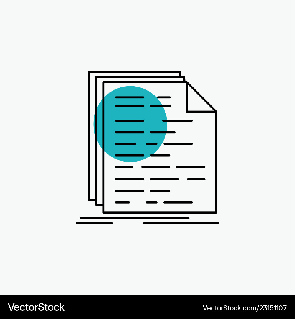 Code-Kodierung doc-Programmierskript Zeile Symbol Code-Kodierung doc-Programmierskript Zeile Symbol vektorbild