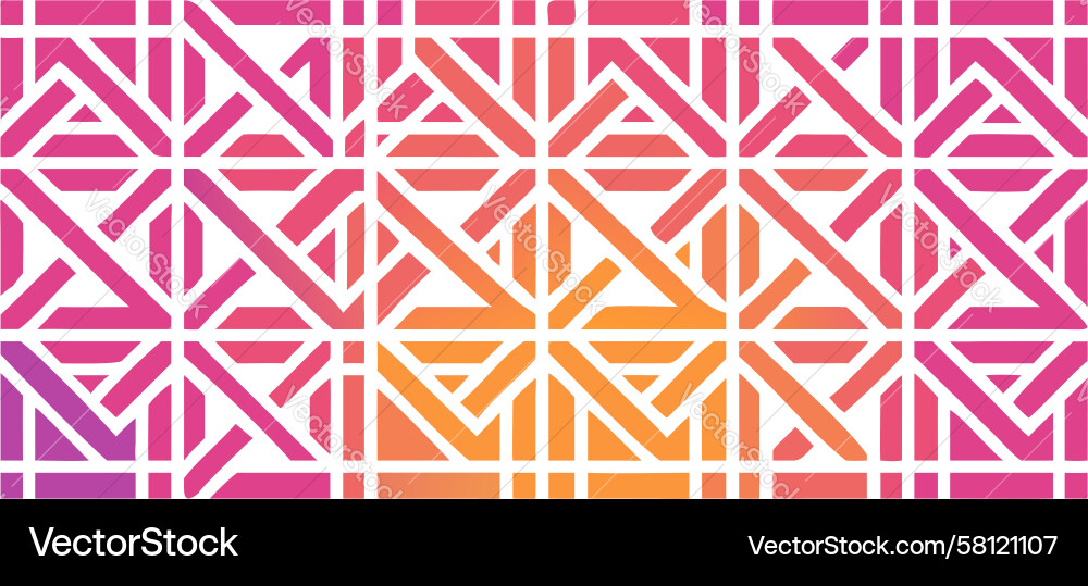 Dynamic X Gradient Pattern Vector Image
