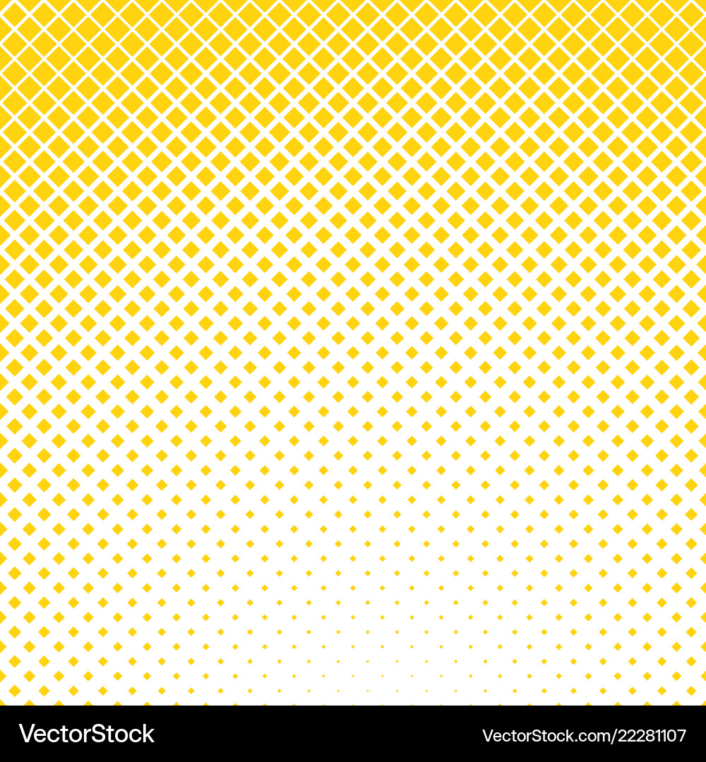 Halftone diagonal square background pattern vector image