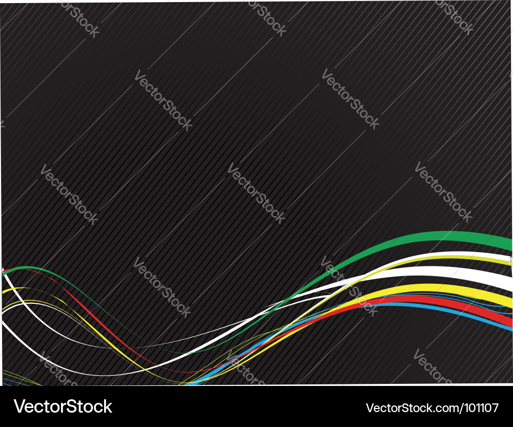 Mesh lines background vector image
