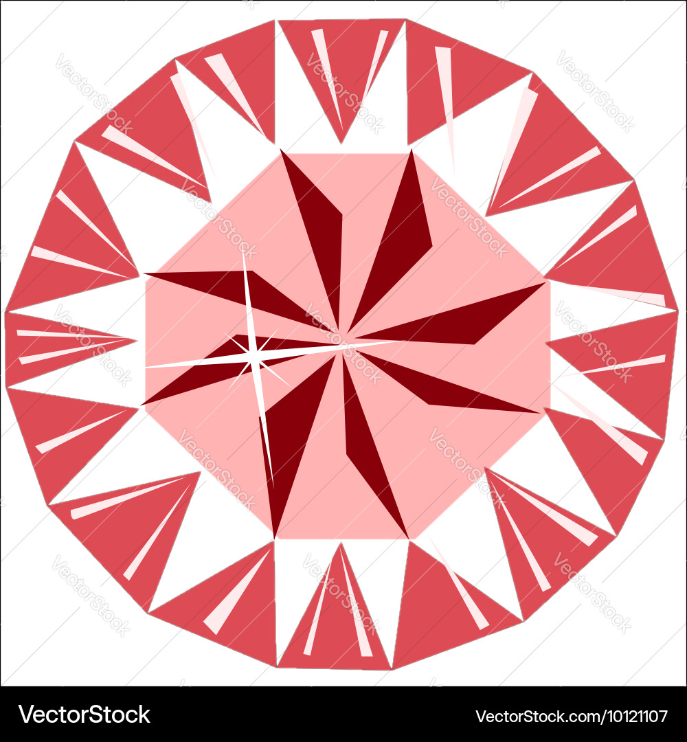Ruby Vector Image