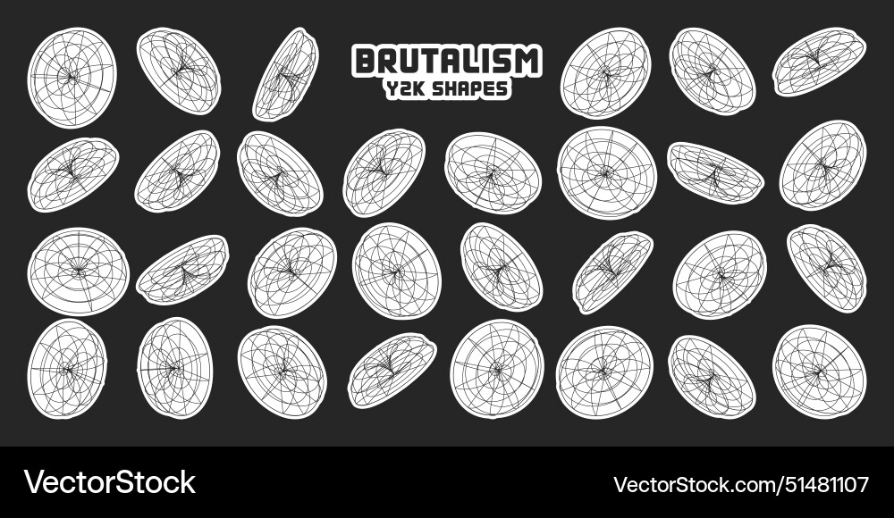 Wireframe lined shapes perspective mesh 3d grid Wireframe lined shapes perspective mesh 3d grid vector image