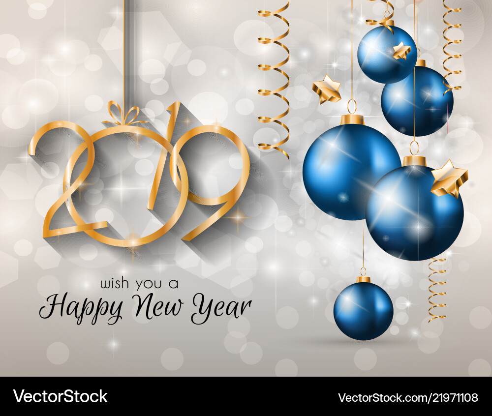 2019 guten Rutsch ins neue Jahr Hintergrund für Ihre Saison 2019 guten Rutsch ins neue Jahr Hintergrund für Ihre Saison vektorbild