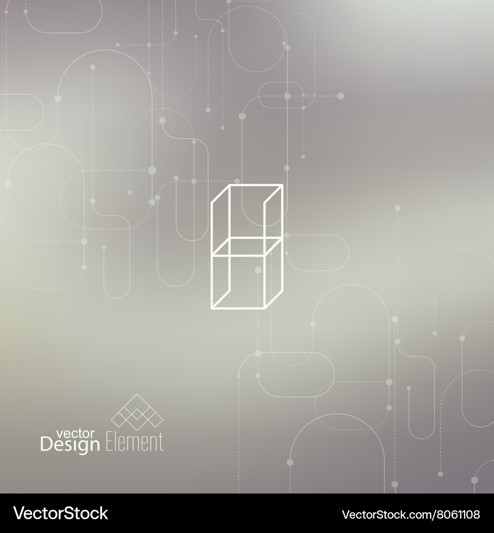 Abstract neat blurred background vector image