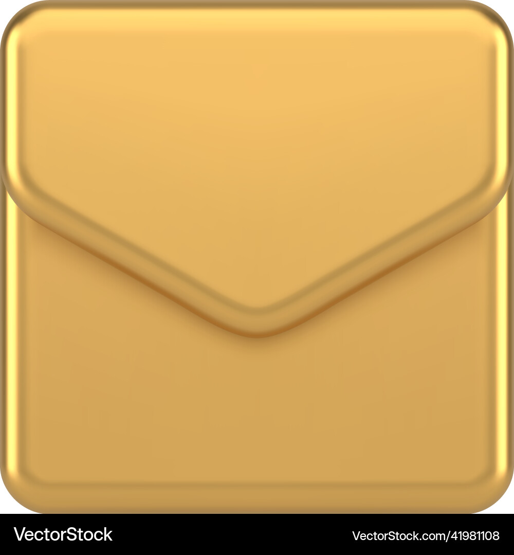 Premium newsletter incoming message chat button Premium newsletter incoming message chat button vector image
