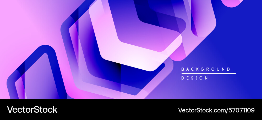 Abstract geometric shapes overlap creating Abstract geometric shapes overlap creating vector image