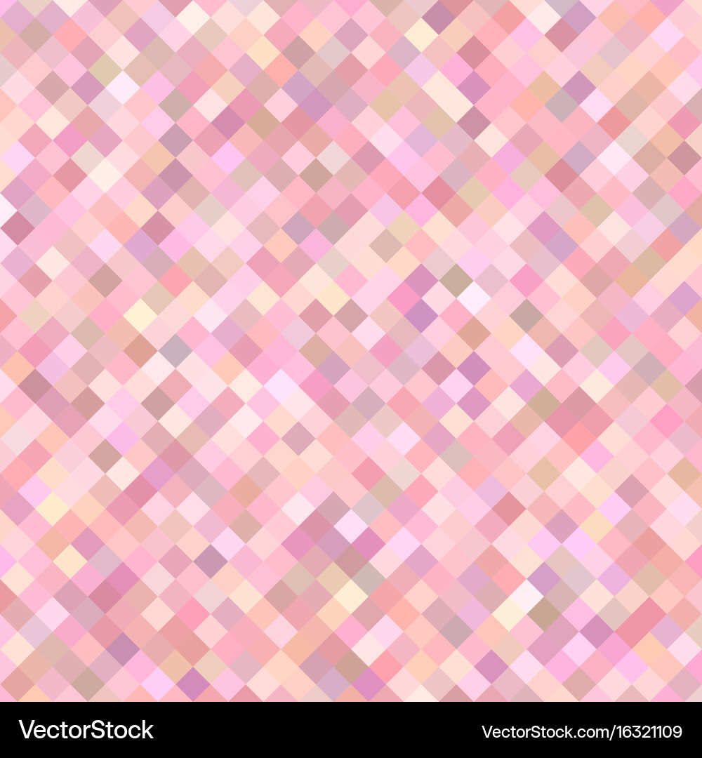 Colored abstract square pattern background vector image