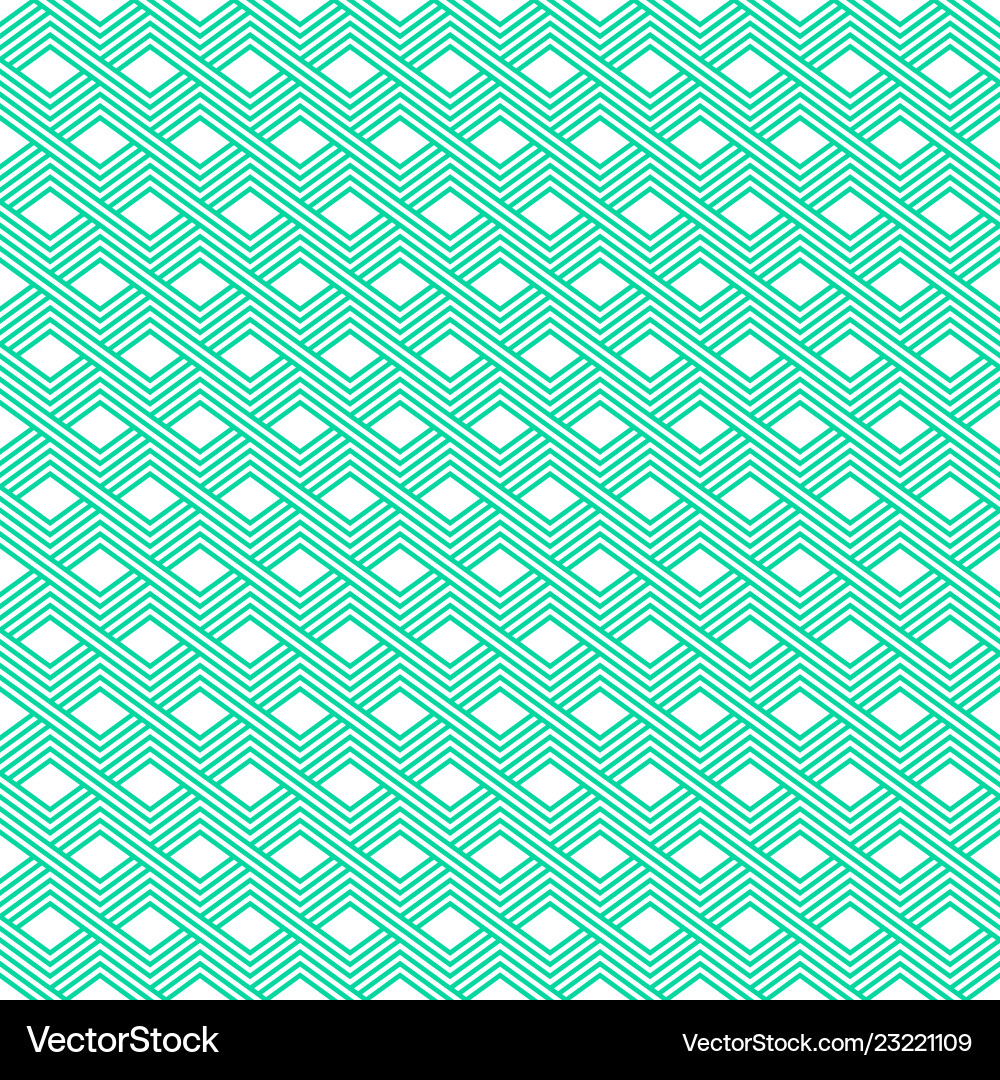 Modern Geometric Pattern - Linear Tiles vector image