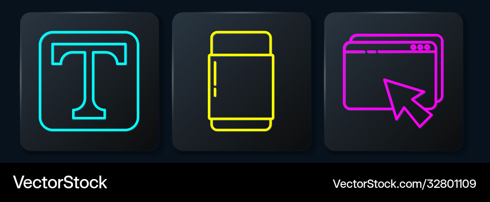 Set line text web design and development Set line text web design and development vector image