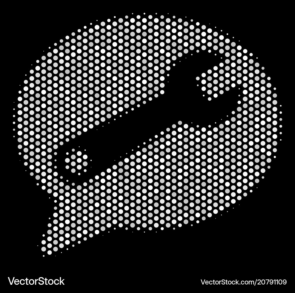 White pixel service message icon White pixel service message icon vector image