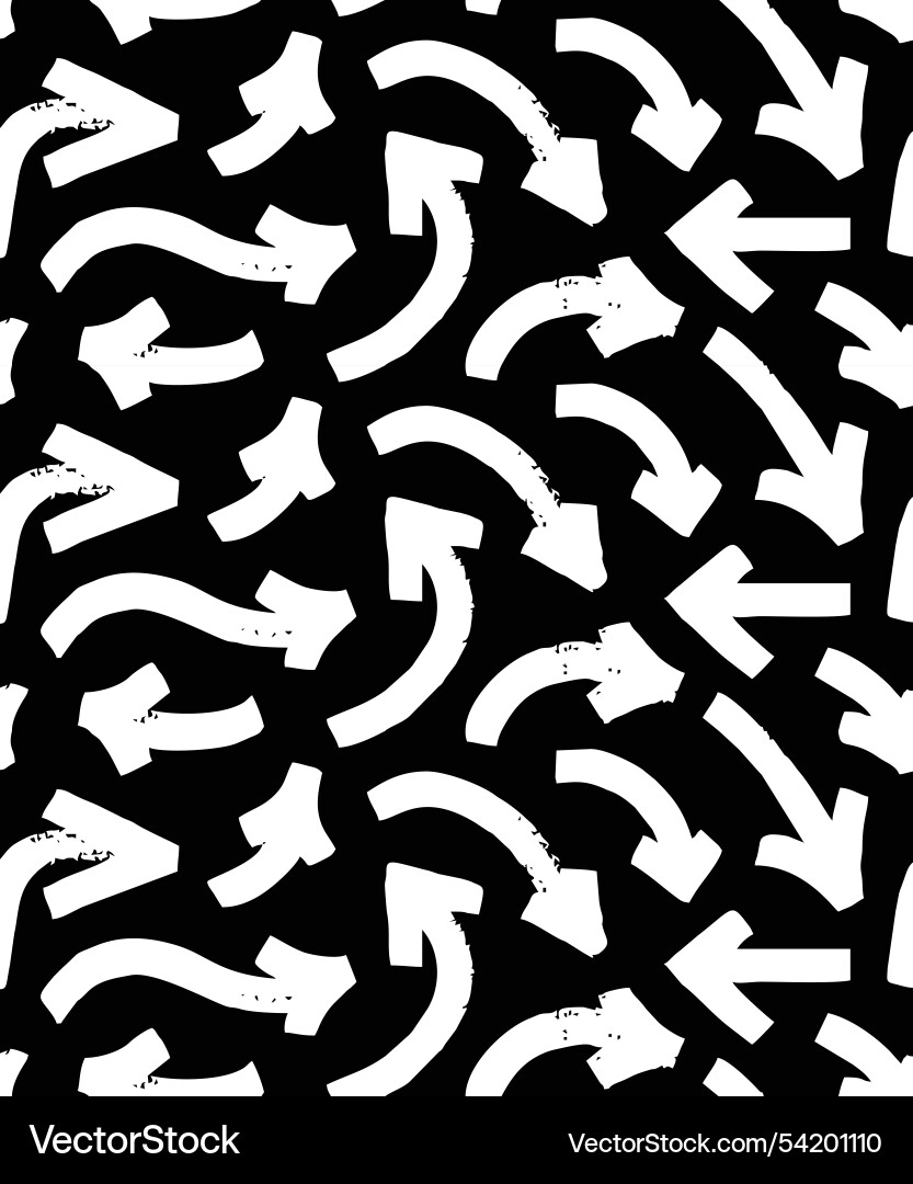 Abstract arrow background seamless pattern Abstract arrow background seamless pattern vector image