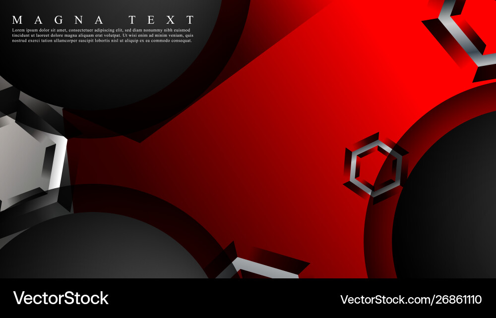Abstract background with hexagon overlapping Abstract background with hexagon overlapping Vector Image