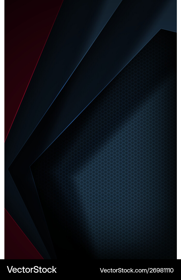 Abstract background with overlapping Vector Image
