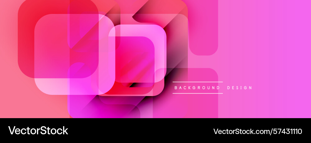Abstract geometric shapes overlap creating Abstract geometric shapes overlap creating Vector Image