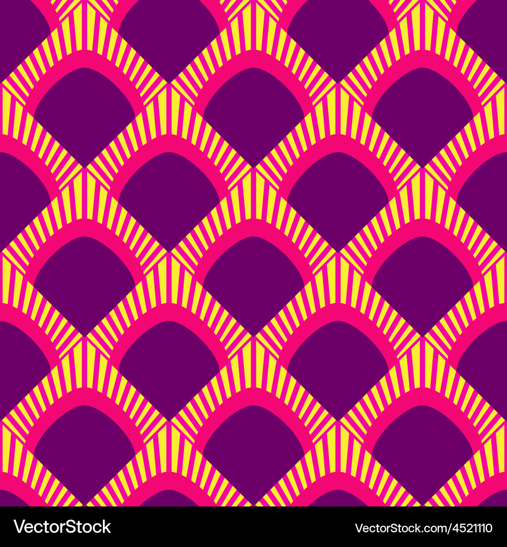 Flowing Wave Pattern vector image