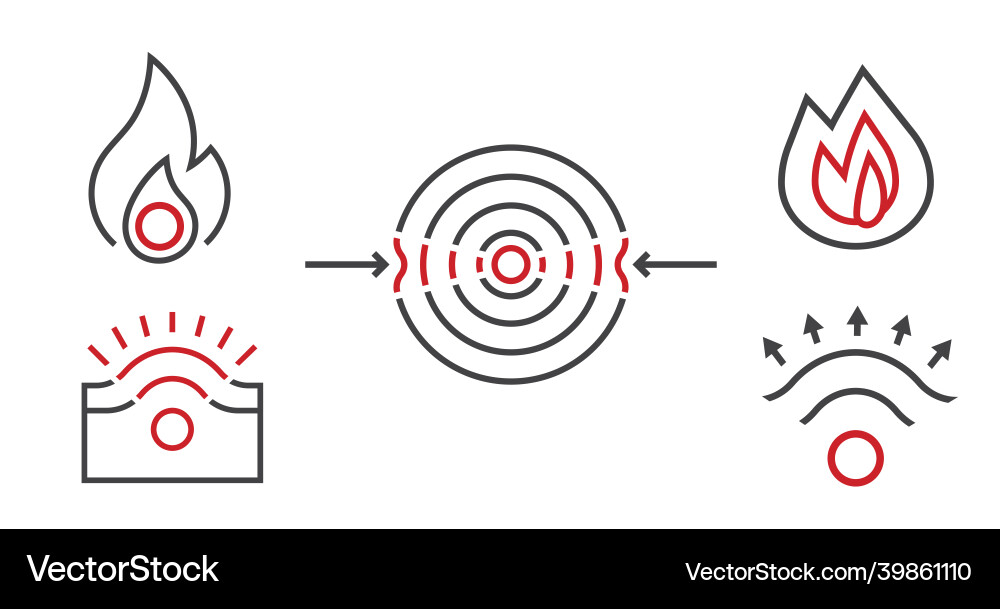Inflammation & Pain Icon Vector Image