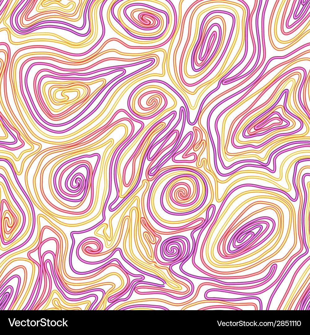 Seamless pattern with colored threads Vector Image