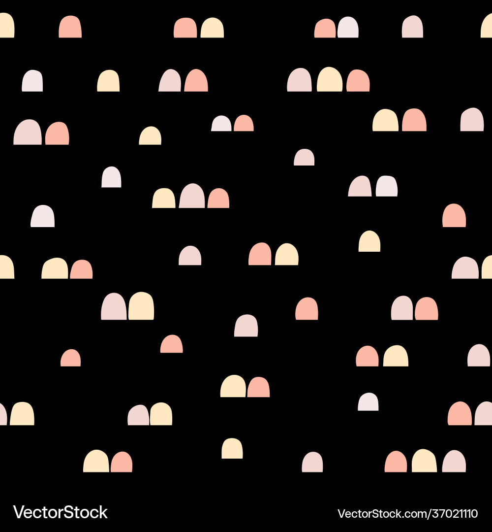 Seamless pattern with geometric shapes vector image