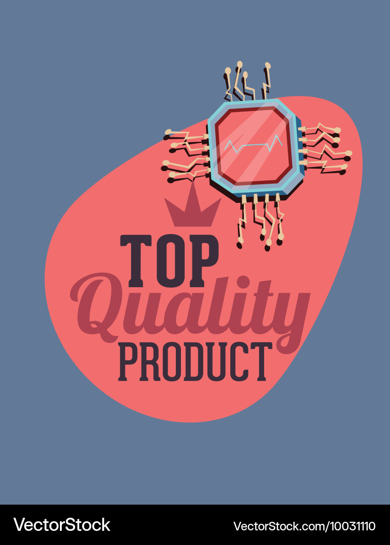 Tech vector image