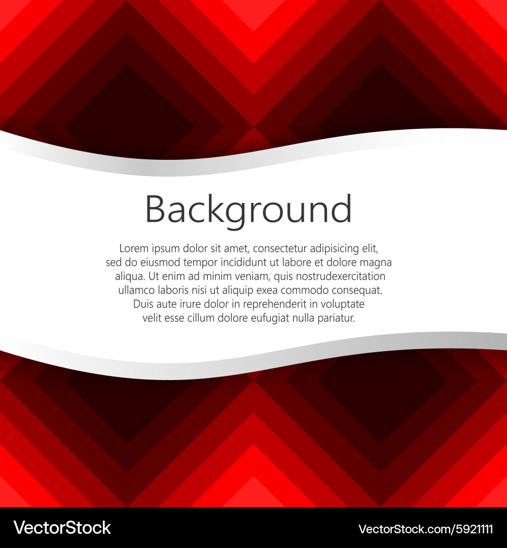Abstract background booklet list vector image