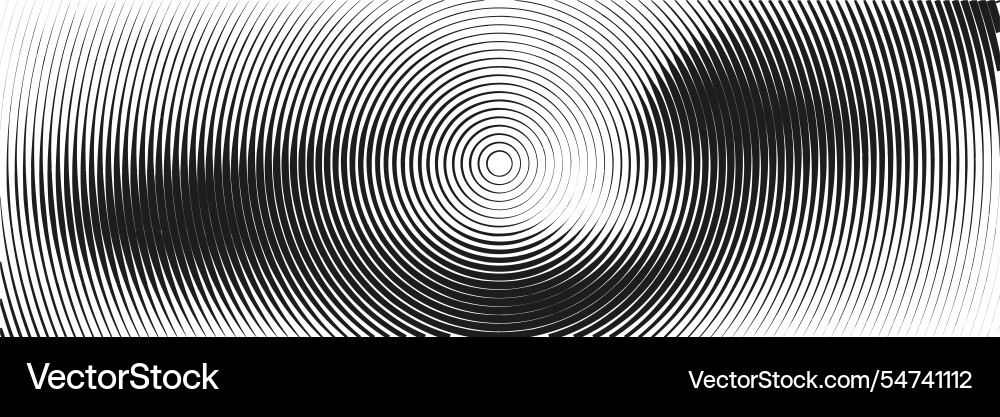 Abstract circle gradient background and line Vector Image