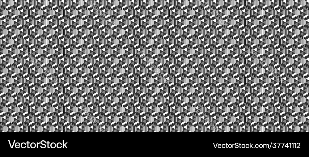 Abstract technology dark background with hexagons Abstract technology dark background with hexagons vector image