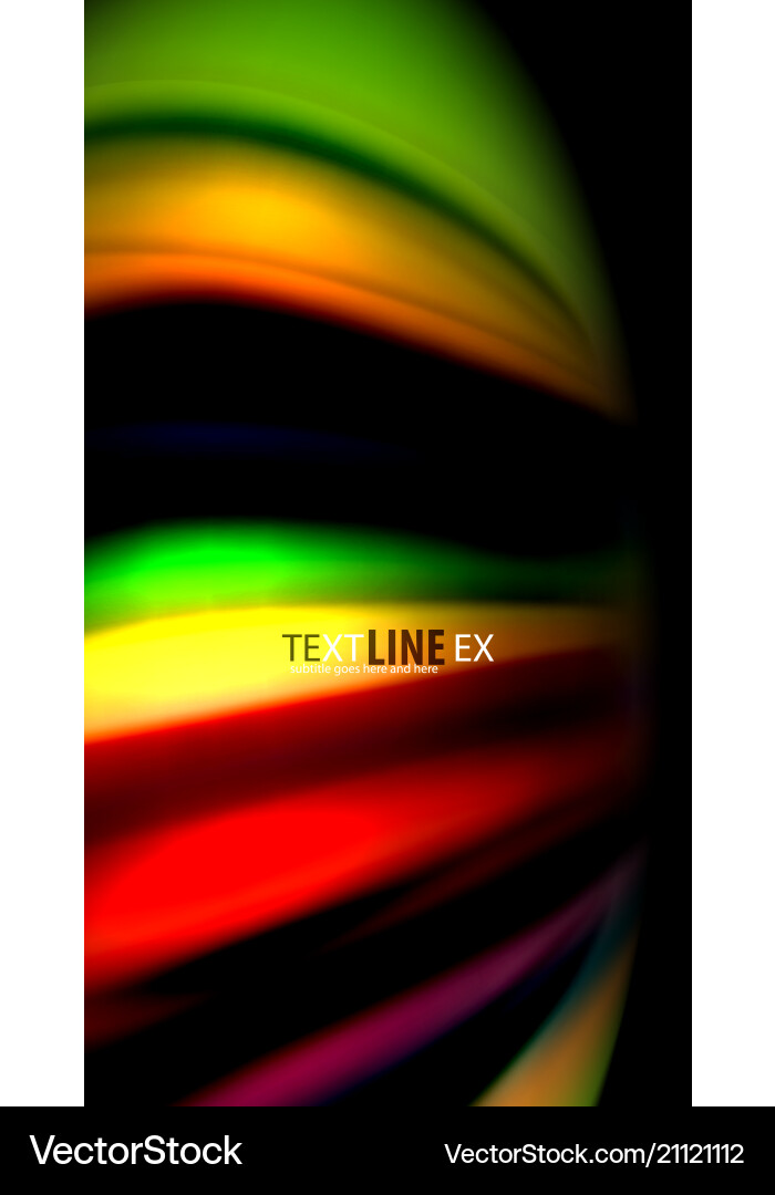 Blur color wave lines abstract background Blur color wave lines abstract background vector image