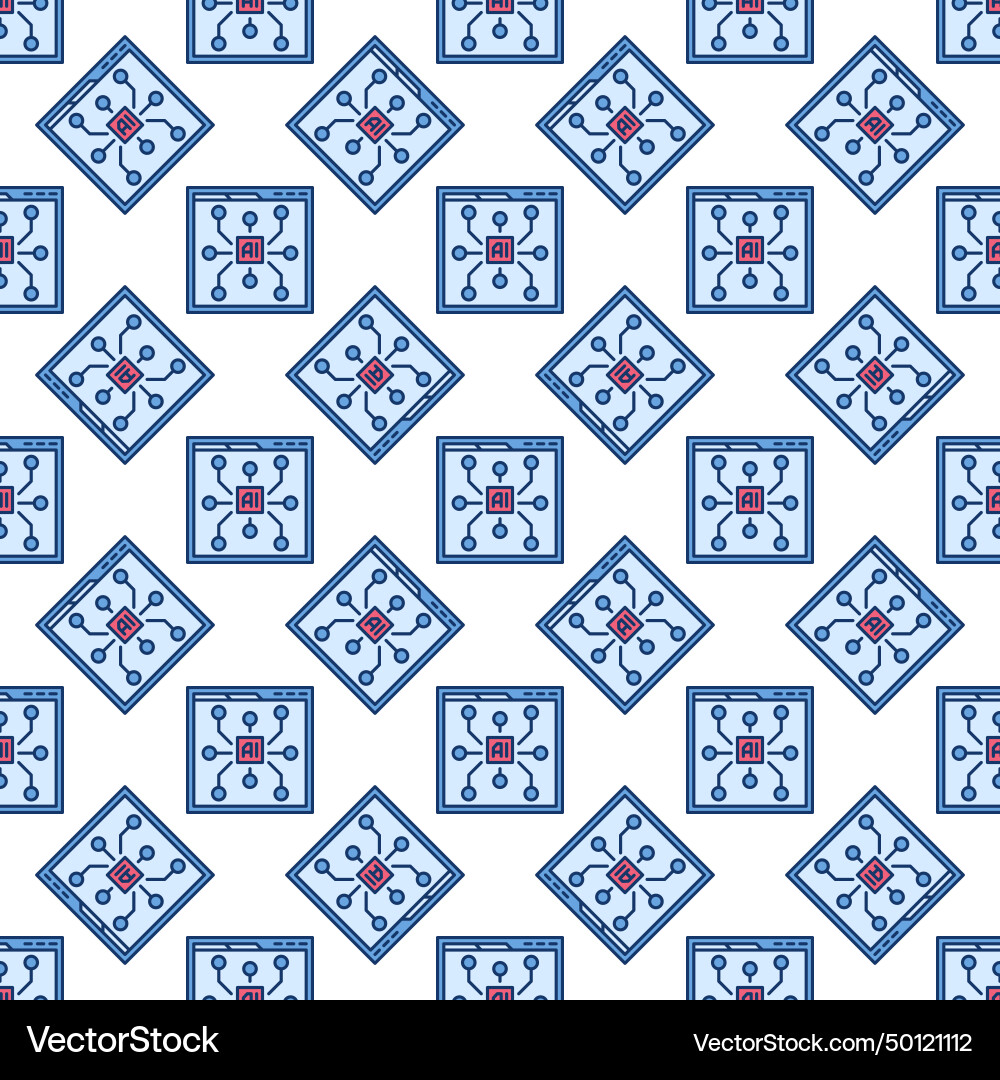 Browser with ai artificial intelligence web site Browser with ai artificial intelligence web site vector image