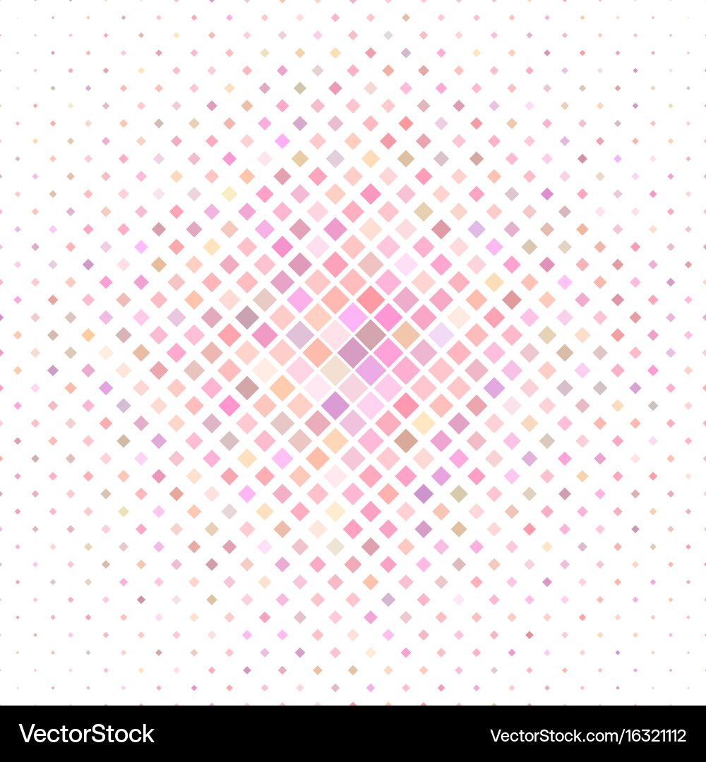 Square pattern background - graphic from diagonal vector image