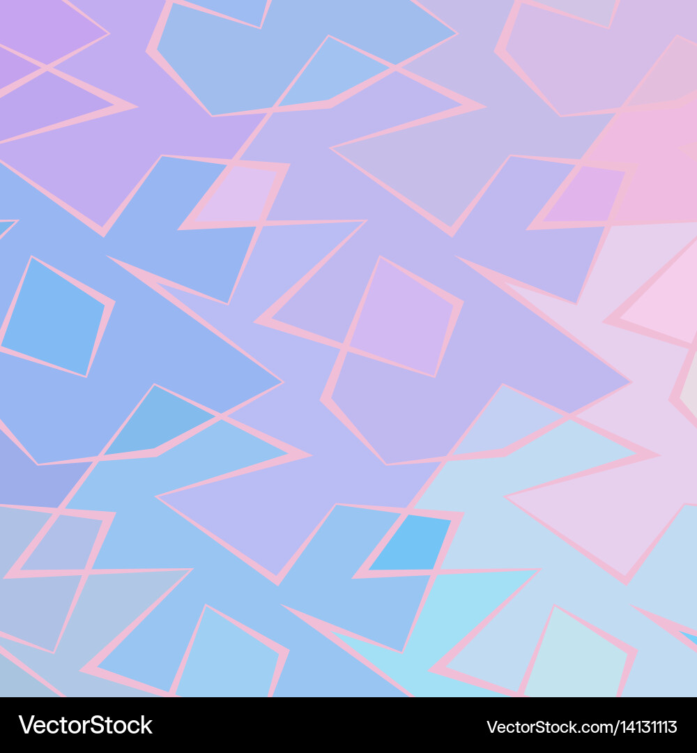 Abstract colorful background of broken vector image