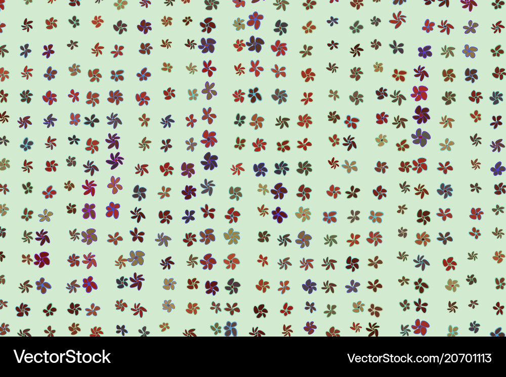 Abstract of flower conceptual pattern backdrop Vector Image