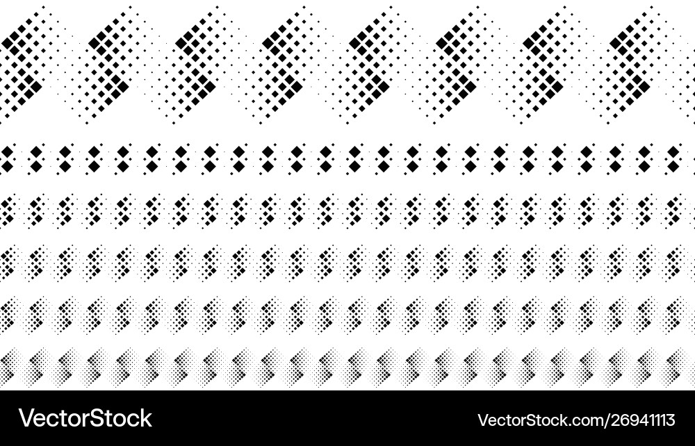 Abstract repeating geometrical square pattern vector image