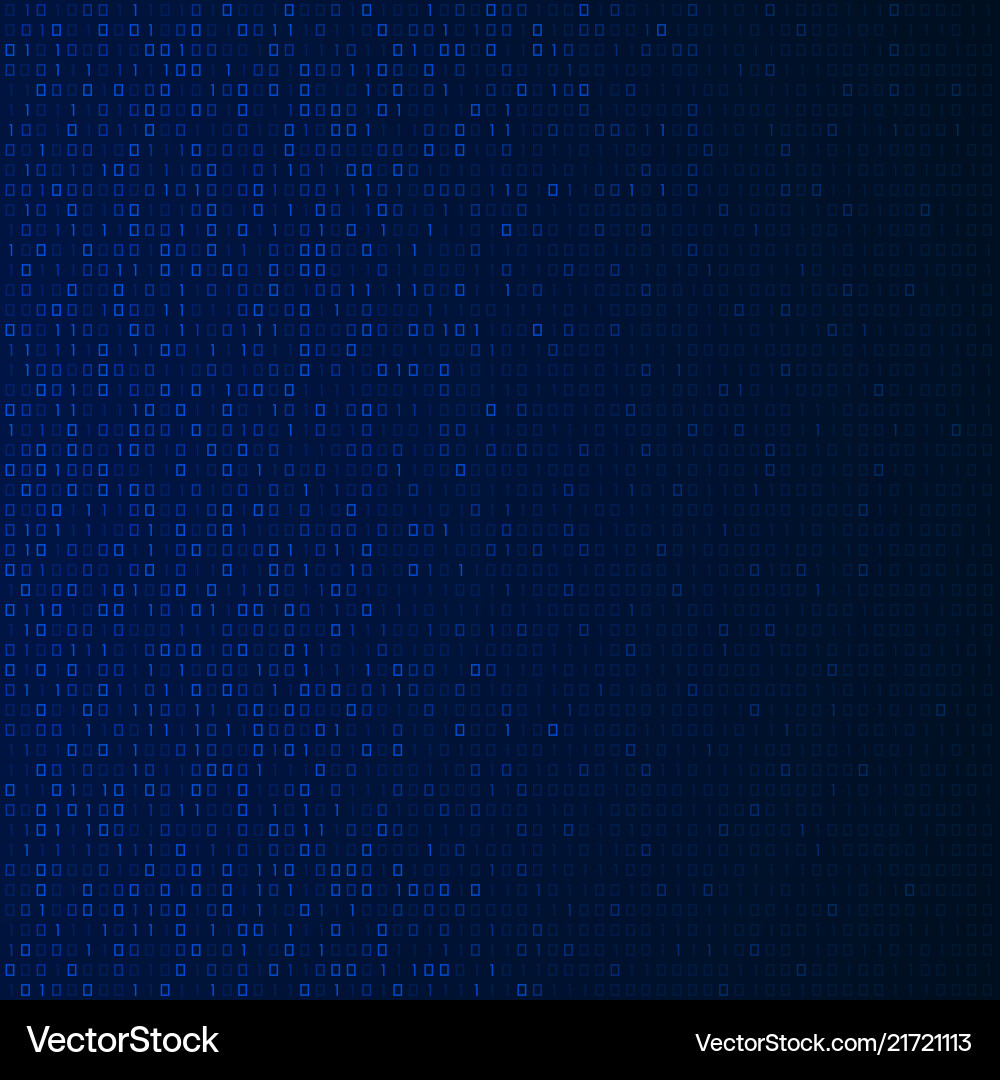 Binary Code Background vector image