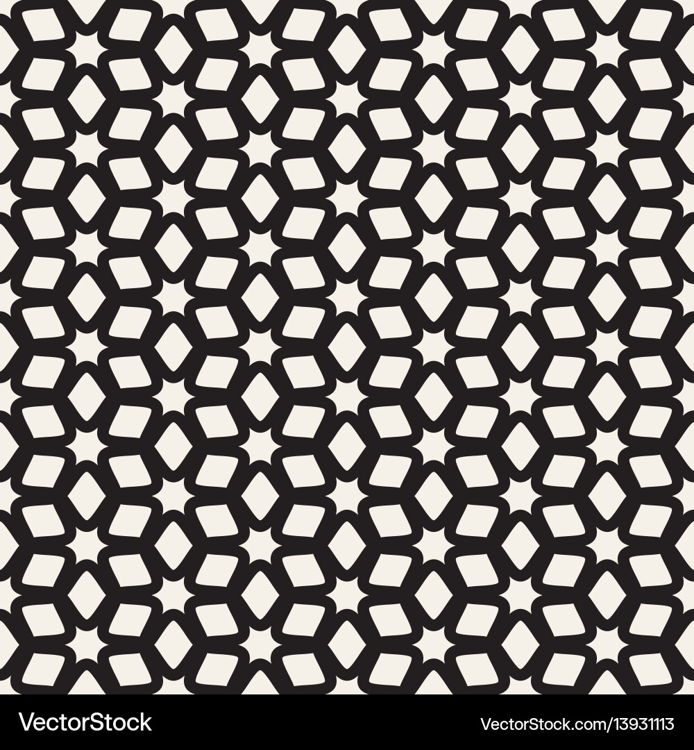 Geometric Grid Pattern vector image