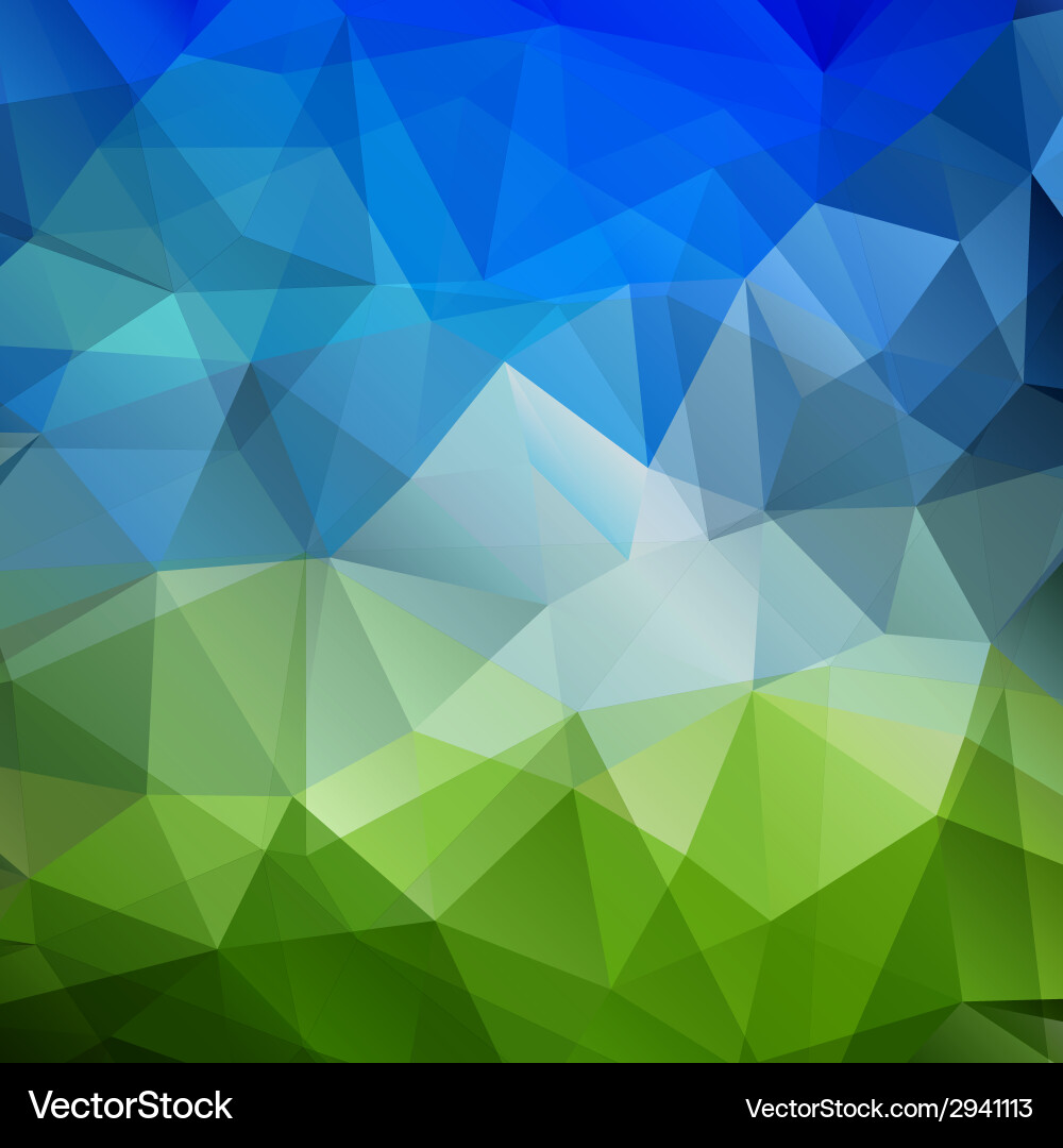 Geometric Triangle Backdrop vector image