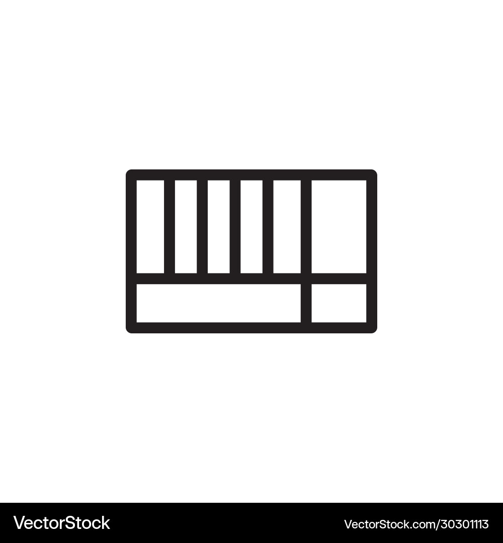 Rectangular shading and mathematics icon perfect Rectangular shading and mathematics icon perfect vector image