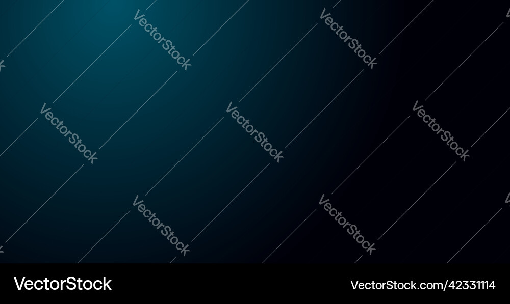 Gradient dark blue abstract background design vector image