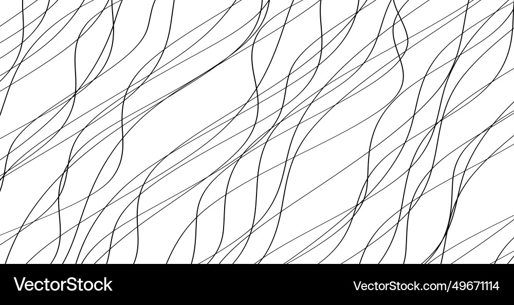 Hand drawn lines abstract pattern wave simple Hand drawn lines abstract pattern wave simple vector image
