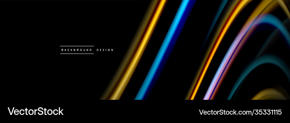 Dynamic motion abstract background color blurred Vector Image