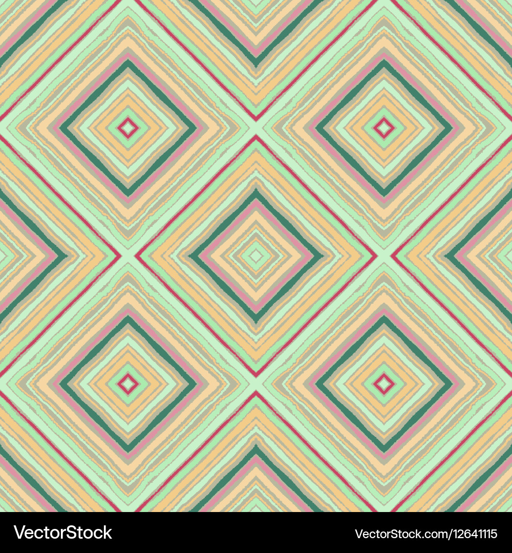 Striped diagonal rectangle seamless pattern vector image