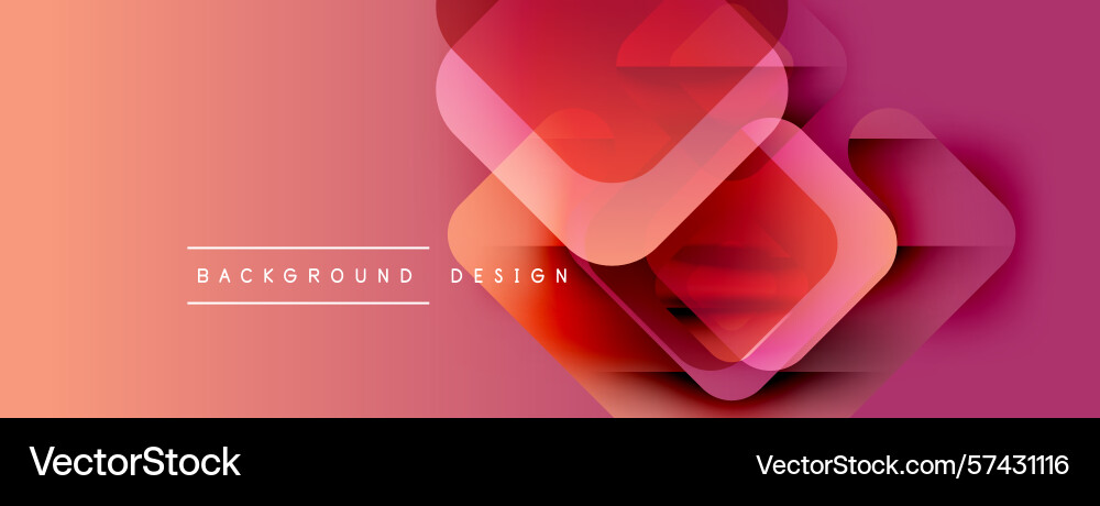Abstract geometric shapes overlap creating Abstract geometric shapes overlap creating vector image