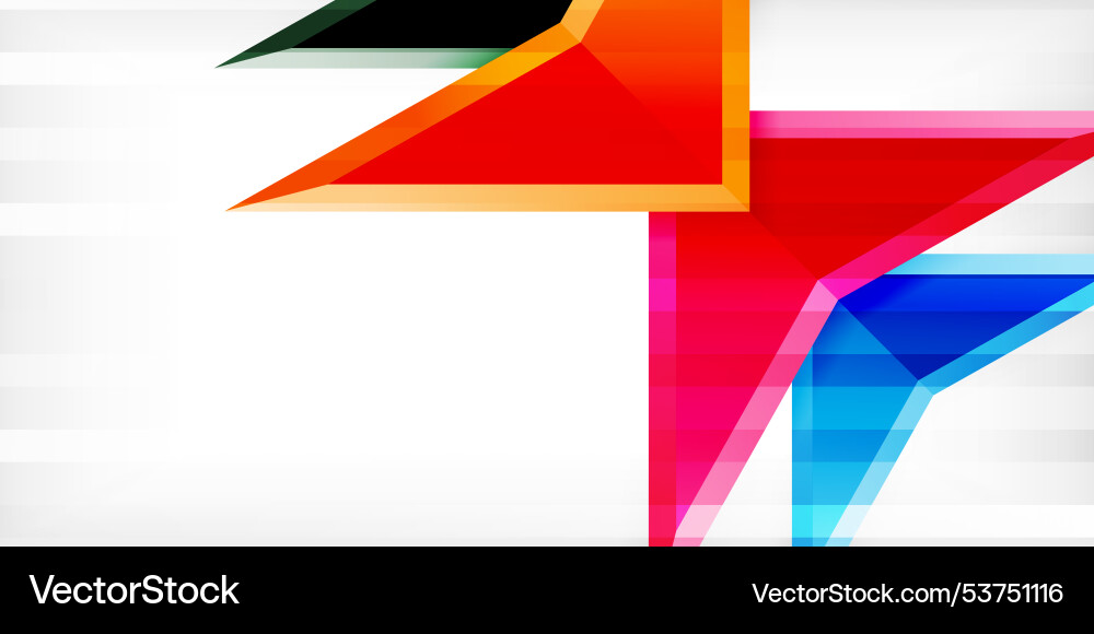 Arrows with 3d effect abstract background Arrows with 3d effect abstract background Vector Image