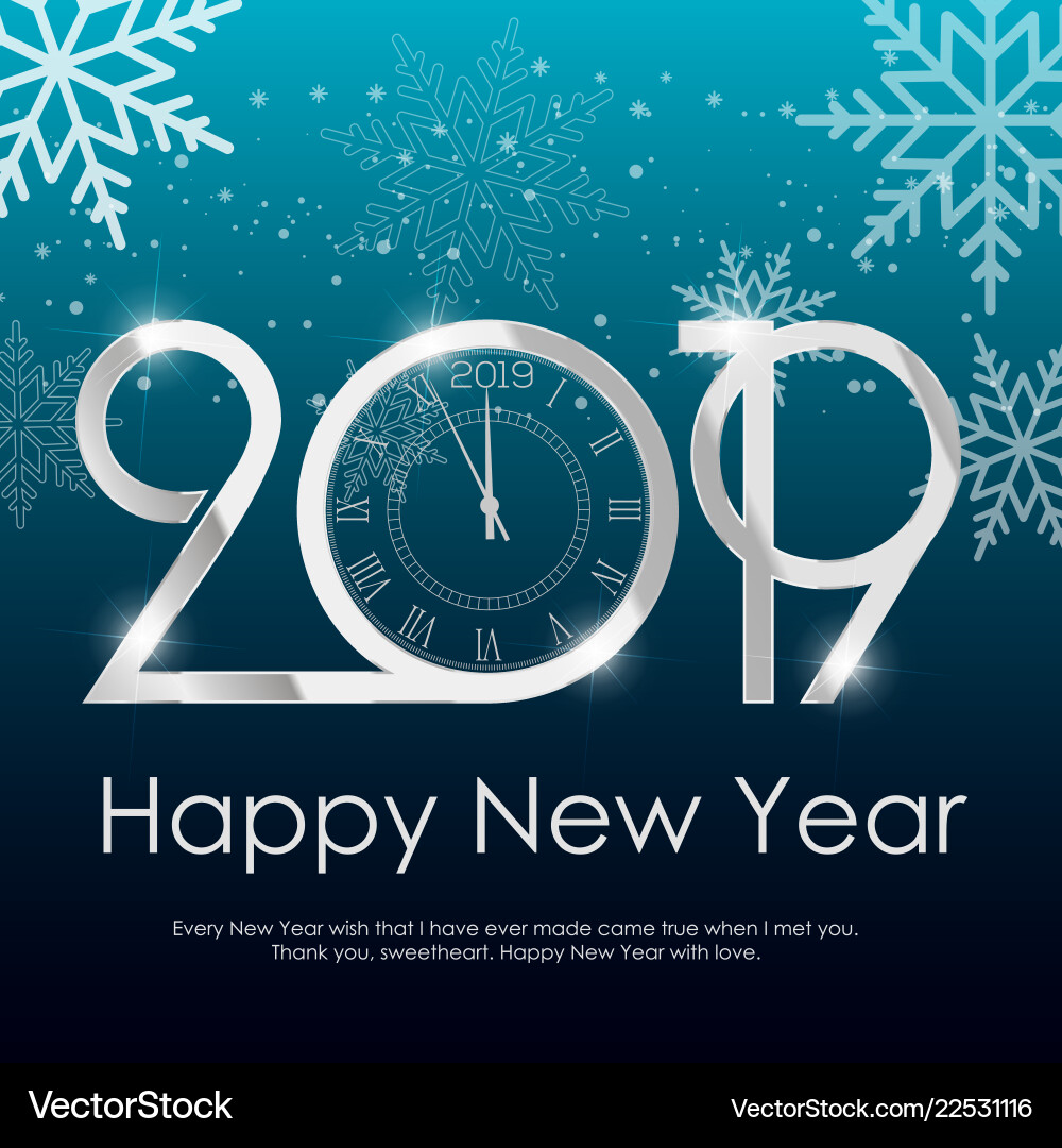 Happy new year or christmas background Happy new year or christmas background vector image