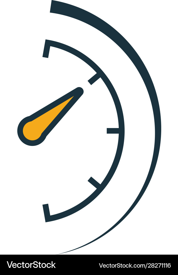 Risk level icon simple element from vector image