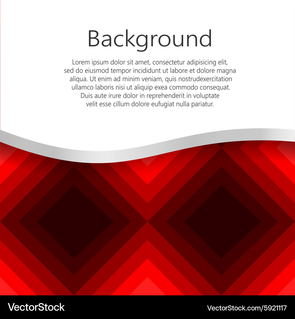 Abstract background booklet list vector image