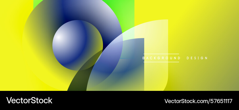 Abstract design features overlapping colorful Abstract design features overlapping colorful Vector Image