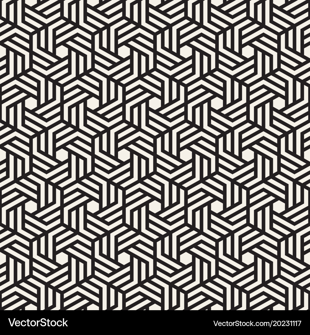 Abstract Hexagonal Pattern vector image