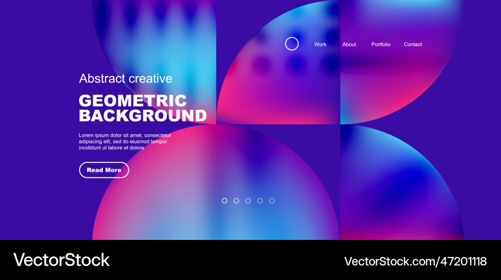 Circle abstract background with fluid gradient Circle abstract background with fluid gradient vector image