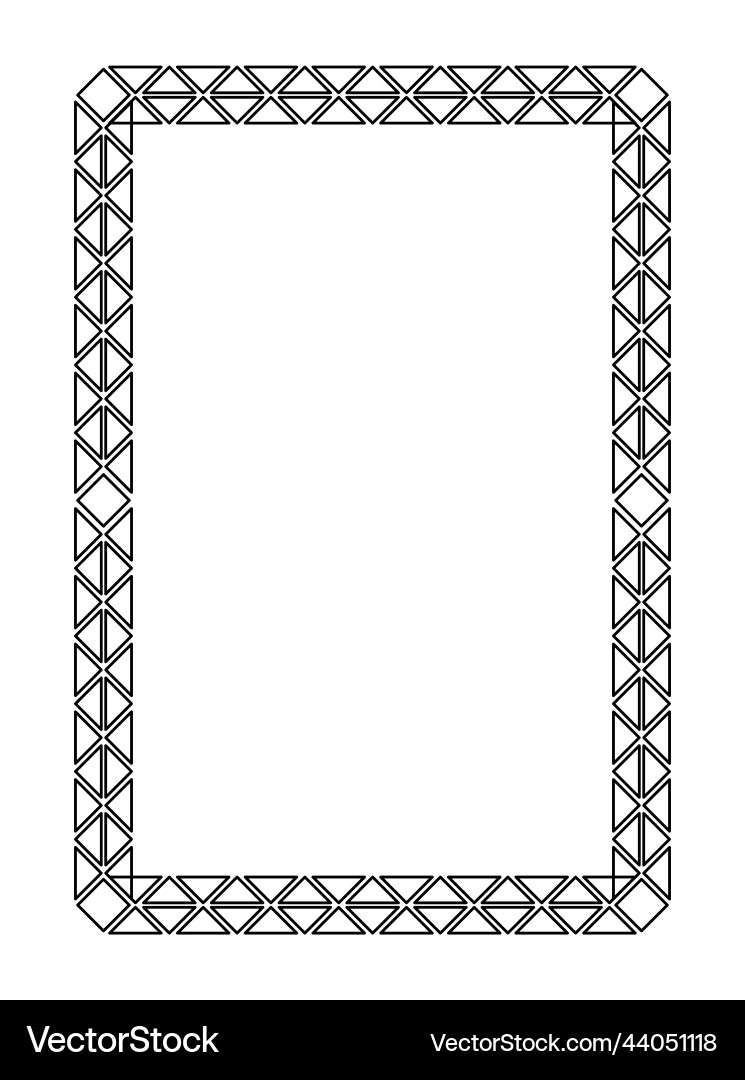 Dekorativer Linearrahmen Dekorativer Linearrahmen vektorbild